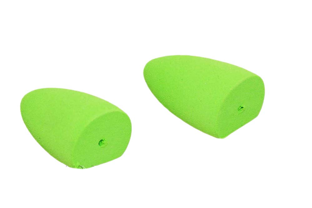 L Tapered Popper (2 stk) - Green/Chartreuse