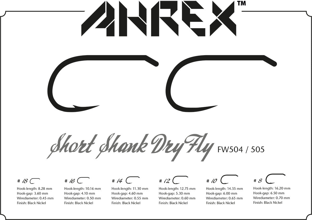AHREX FW504 – Short Shank Dry