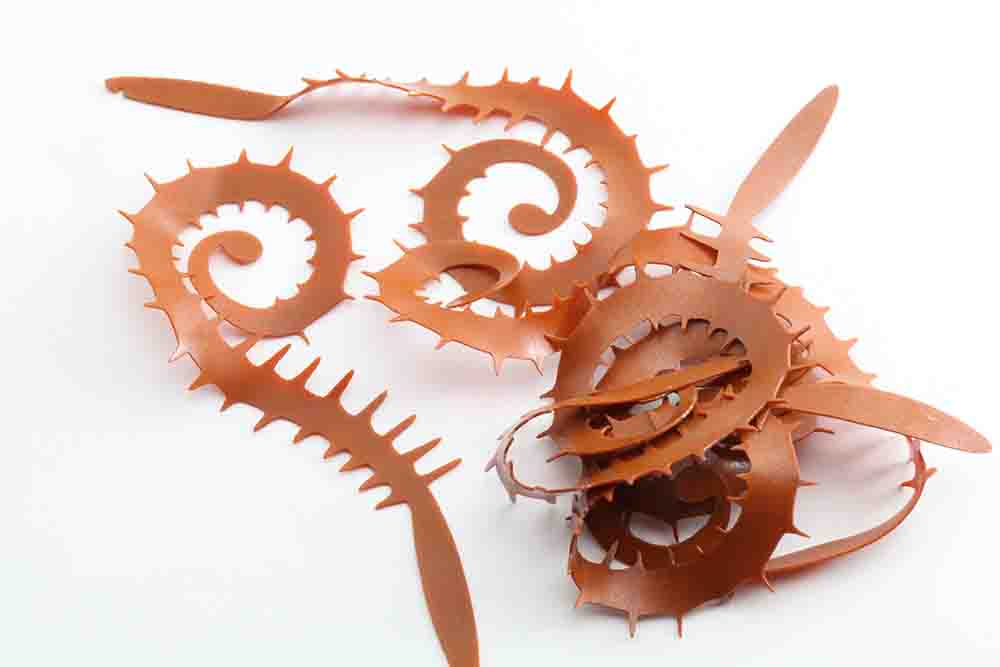 Spiked Rolla tails - Brown