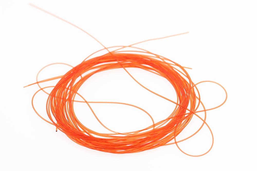 Smykketråd/Round rib - Orange