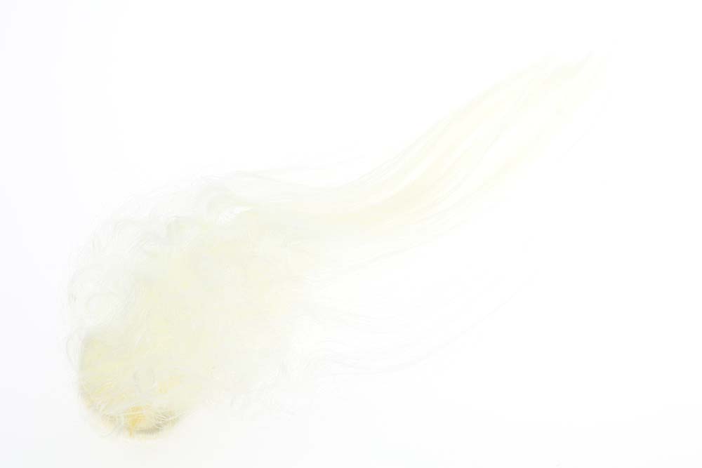 Big Fly Fiber Curls - White