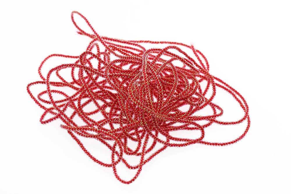Pearl Core Braid - Red