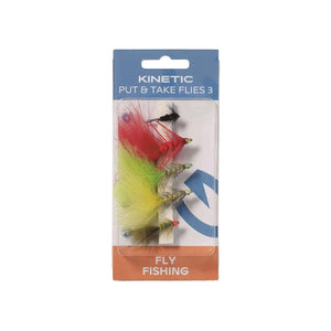 Du tilføjede <b><u>Kinetic Put & Take Flies 3 - 5 stk. Fluer</u></b> til kurven.