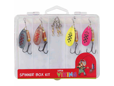 Du tilføjede <b><u>Little Viking Spinner Box Kit</u></b> til kurven.