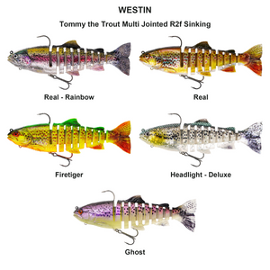 Du tilføjede <b><u>Tommy the Trout Multi Jointed R2f Sinking</u></b> til kurven.