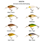 Farveoversigt – Id-Crank 2.5 5Cm 9G Floating