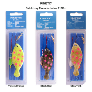 Du tilføjede <b><u>Kinetic Sabiki Jay Flounder Inline 115Cm</u></b> til kurven.