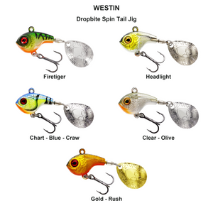 Du tilføjede <b><u>Dropbite Spin Tail Jig</u></b> til kurven.