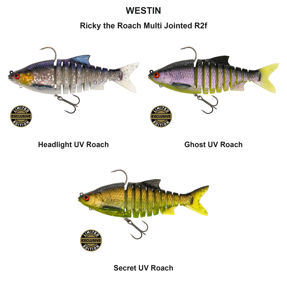 Farveoversigt – Ricky the Roach Multi Jointed R2f