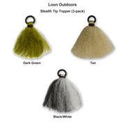 Farveoversigt – Loon Outdoors Stealth Tip Topper (3-pack)