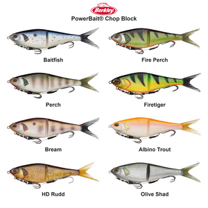 Du tilføjede <b><u>Berkley PowerBait® Chop Block</u></b> til kurven.