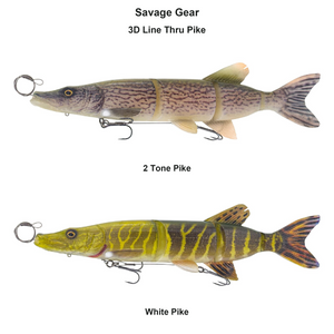 Du tilføjede <b><u>Savage Gear 3D Line Thru Pike</u></b> til kurven.