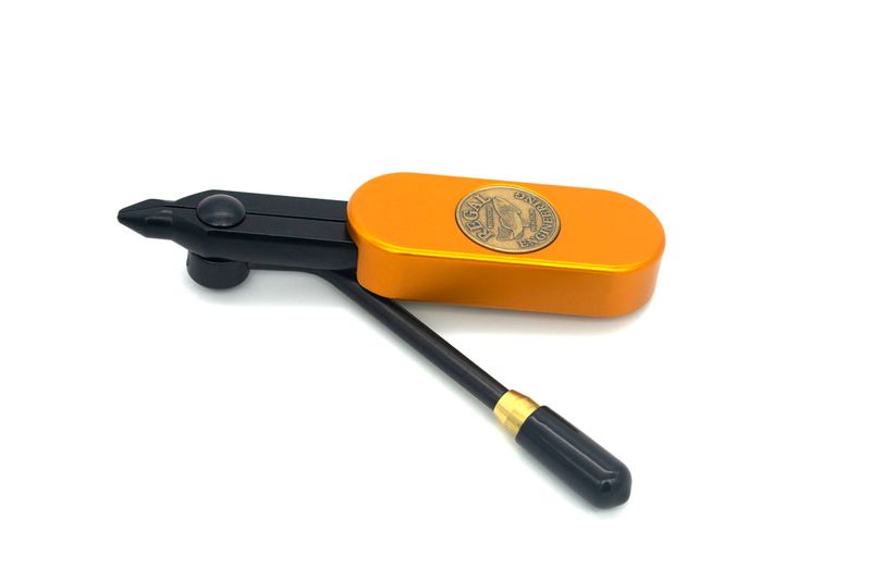 Medallion Series Head Only with Midge Jaws - Orange Ember