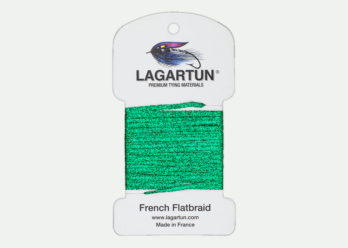 Flatbraid - Green Holo