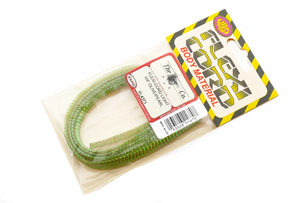 Flexi Cord Light Body Tubing - Olive/Pearl