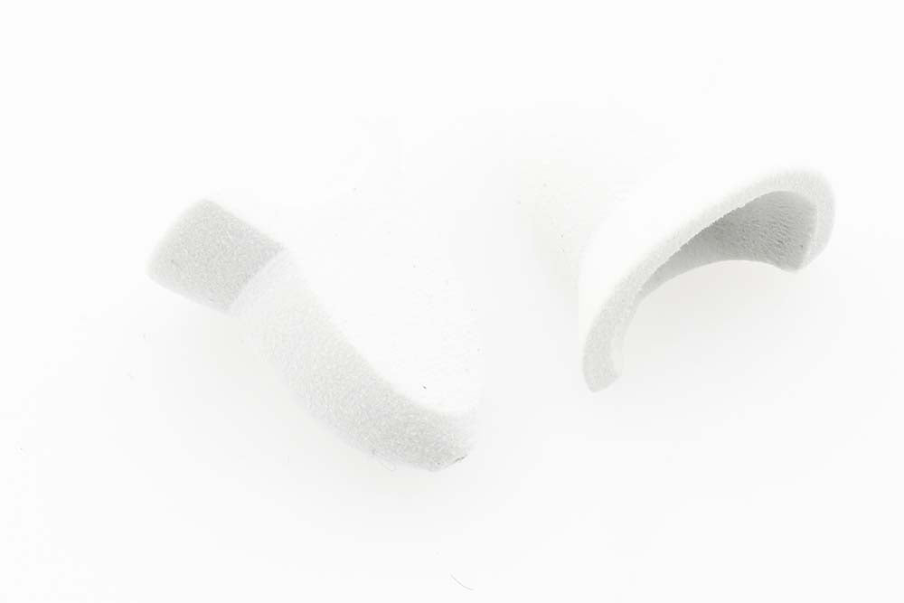 Foam Diver Heads #L - White
