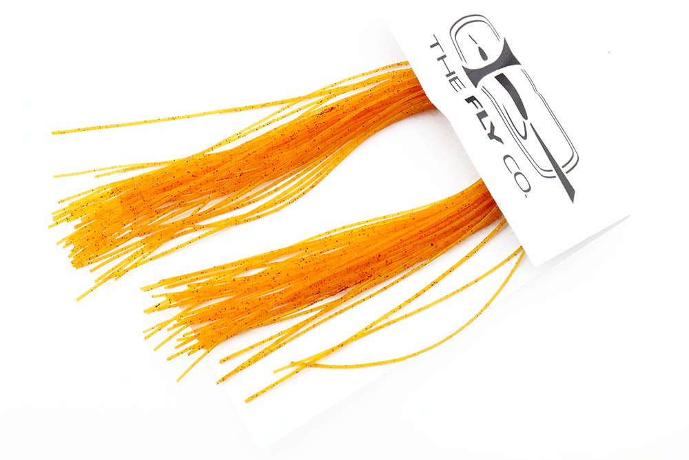 Sili Legs Micro Mini Legs - Orange / Gold Flake