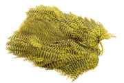 Soft Hackle Patch Grizzly - Olive