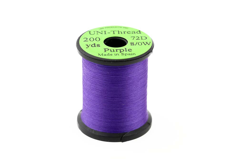 Uni Bindetråd Purple Lilla Fluebinding Tråd UniThread
