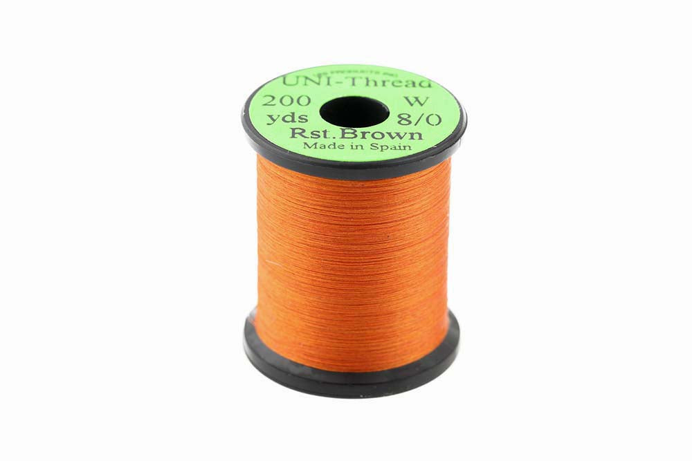 Uni Bindetråd Rusty Brown Fluebinding Tråd UniThread