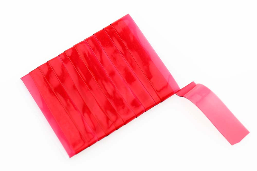 Stretch Glass 10 mm - Crimson Red