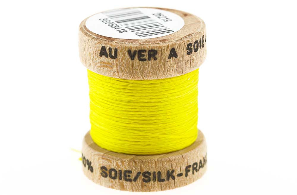 100% Pure French Silk - Lemon Yellow