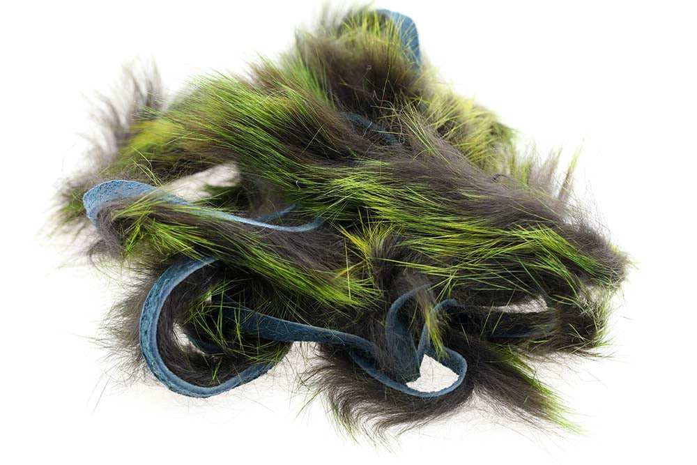 Frost Tip Rabbit Strips - Black Olive Frosttip 