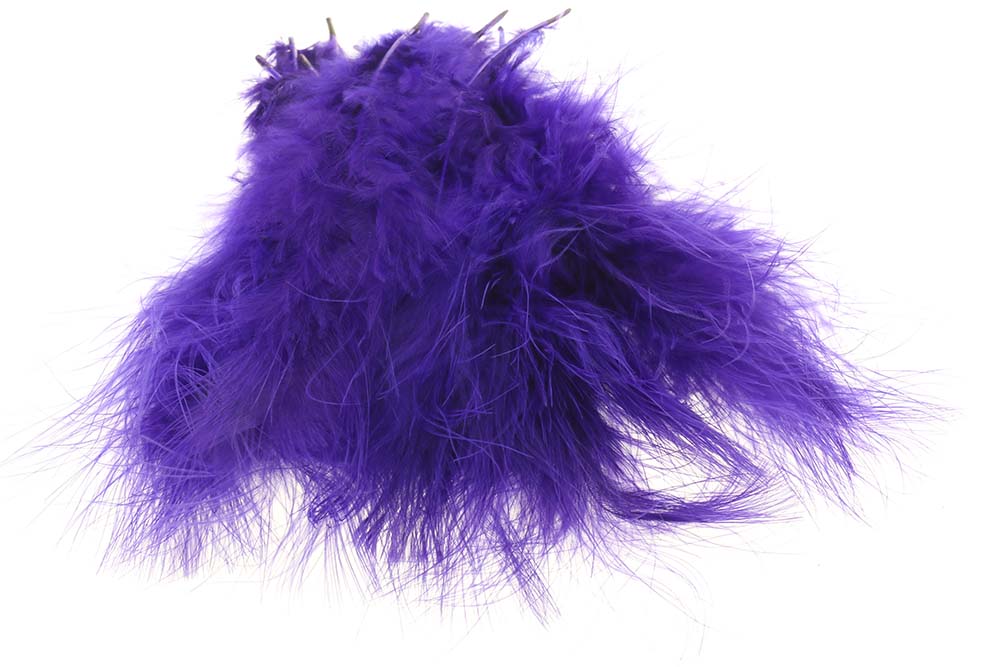 Wolly Bugger Marabou - Purple