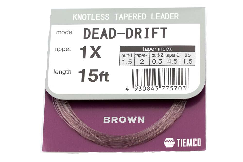 Tiemco Feather Light Leader 9´5 feet