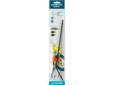 Du tilføjede <b><u>Kinetic Sabiki Sea Boom 245Cm</u></b> til kurven.