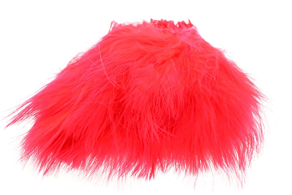 Select Marabou Plumes - Fl.Red